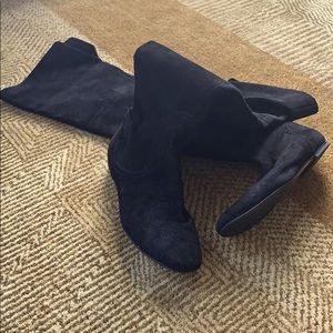 Cole Haan black leather boots